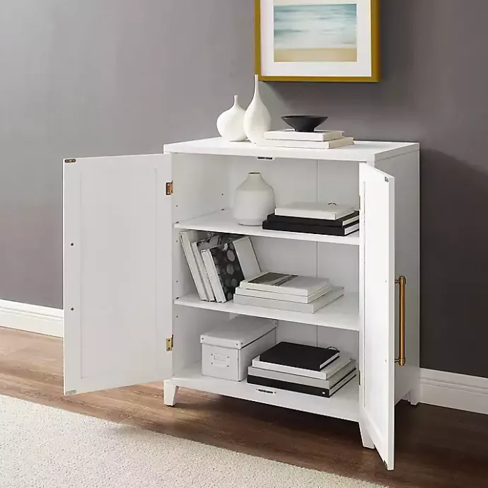 Best Kirklands Home & Gold Storage Cabinet White