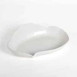 Best Kirklands Home Abstract Ceramic Bowl White