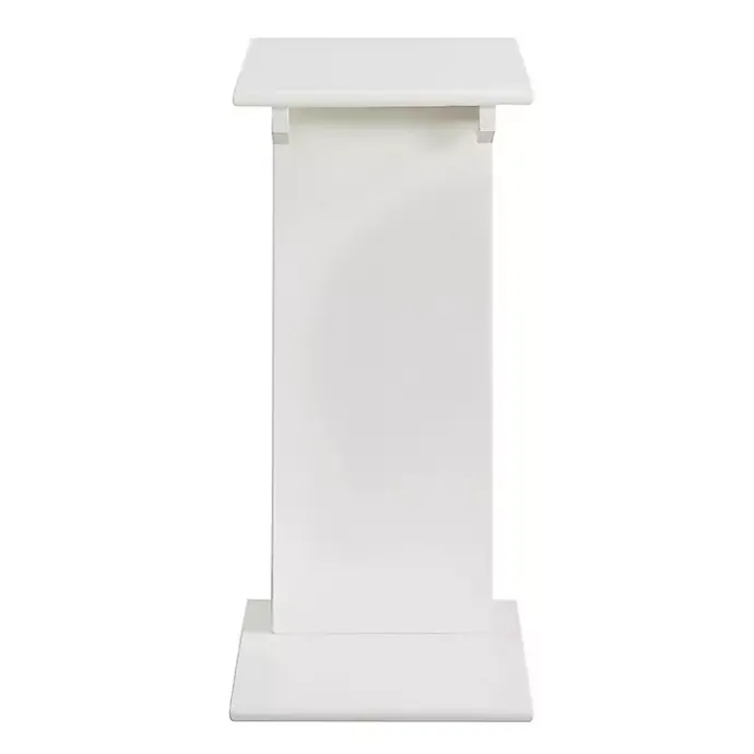 Best Kirklands Home Accent Table with Magazine Holder White