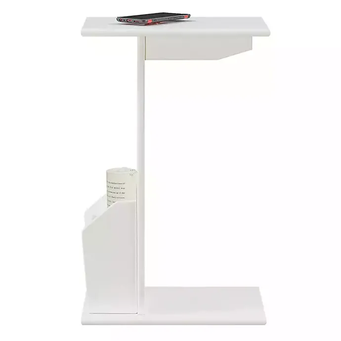 Best Kirklands Home Accent Table with Magazine Holder White