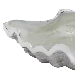 Discount Kirklands Home Aluminum Seashell Bowl White