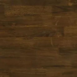 Best Kirklands Home White and Dark Oak Wood Live Edge Accent Table Brown