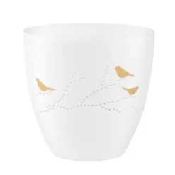 Best Kirklands Home White and Gold Bird Medium Tealight Candle Holder