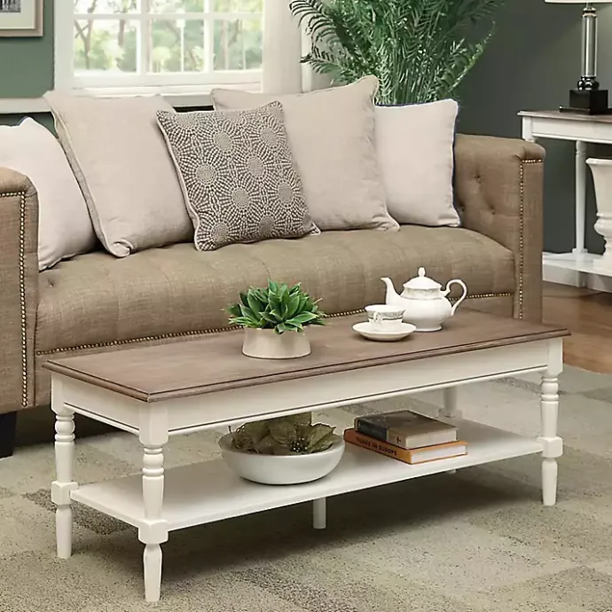 Hot Kirklands Home and Natural Davis Coffee Table White