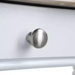 Clearance Kirklands Home and Natural Davis Console Table White