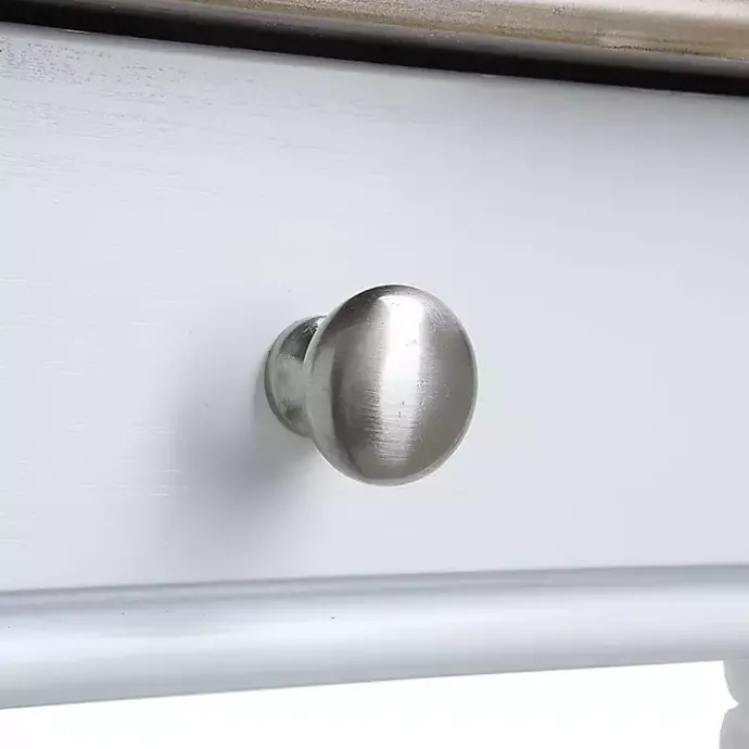 Clearance Kirklands Home and Natural Davis Console Table White