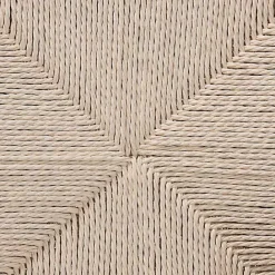 Outlet Kirklands Home and Tan Wishbone Dining Chairs, Set of 2 White