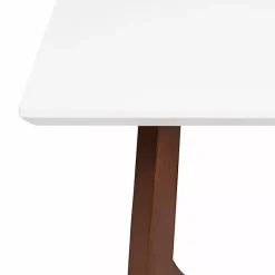 Clearance Kirklands Home and Walnut Olivia Coffee Table White