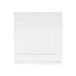 Sale Kirklands Home Basketweave Cordless Roman Shade, 27 in. White