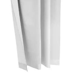 Clearance Kirklands Home Baxter Blackout Curtain Panel, 95 in. White