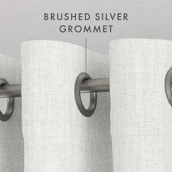 Sale Kirklands Home Blackout Curtains, 84 in. White