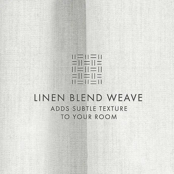 Sale Kirklands Home Blackout Curtains, 84 in. White