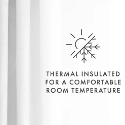 Sale Kirklands Home Blackout Curtains, 84 in. White