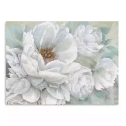Discount Kirklands Home Blooming Bouquet Canvas Art Print White