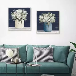 Best Kirklands Home White Blossom Bouquet 2-pc. Framed Wall Art Set