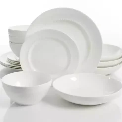 Best Kirklands Home Bone China 16-pc. Dinnerware Set White