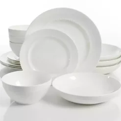 Best Kirklands Home Bone China 16-pc. Dinnerware Set White