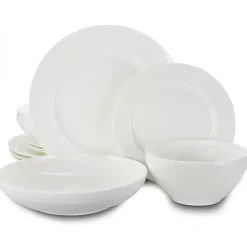 Best Kirklands Home Bone China 16-pc. Dinnerware Set White