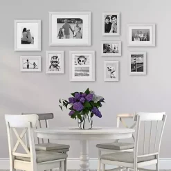 Hot Kirklands Home White Bordeaux 10-pc. Gallery Wall Frame Set