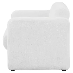Best Kirklands Home Boucle Modern Accent Chair White