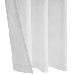Clearance Kirklands Home Boucle Sheer Single Curtain Panel, 63 in. White