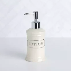 Hot Kirklands Home Ceramic Lotion Dispenser White
