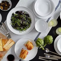 Sale Kirklands Home Ceramic Pasta Bowls, Set of 4 White