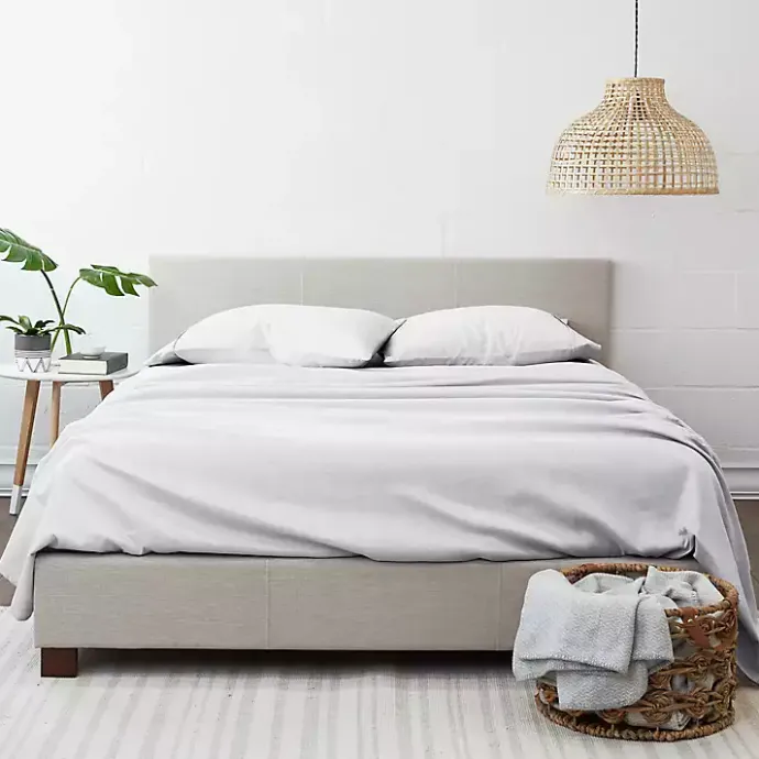 Kirklands Home Chambray 4-pc. California King Sheet Set White