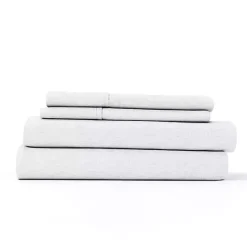 Best Kirklands Home Chambray 3-pc. Twin Sheet Set White