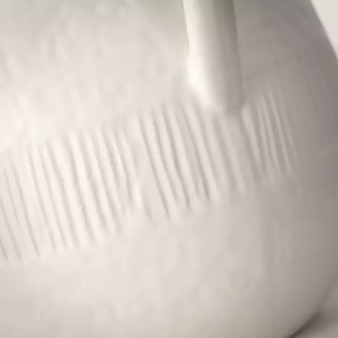 Clearance Kirklands Home Chiffon Stone Pitcher Vase White