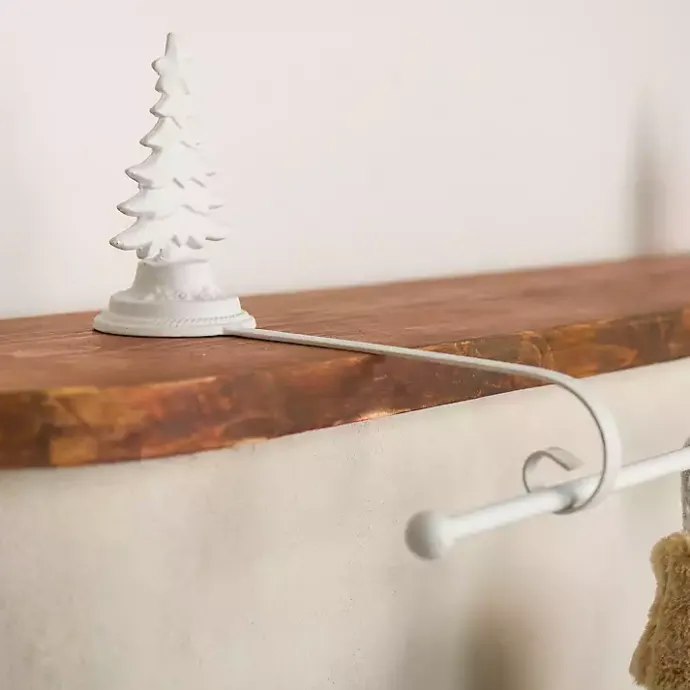 Best Kirklands Home Christmas Tree Rod Stocking Holder White