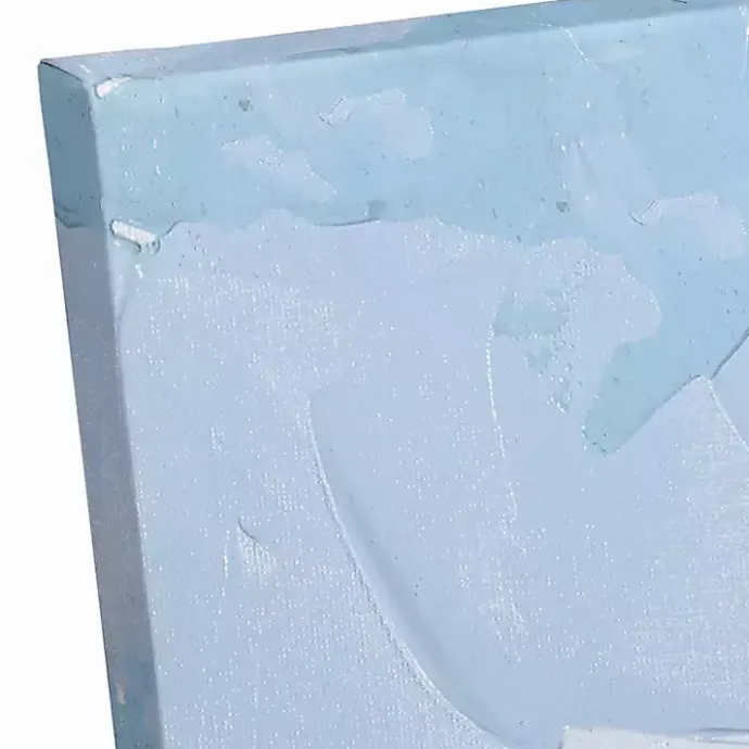 Discount Kirklands Home White Church Painterly Canvas Wall Art