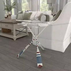 Clearance Kirklands Home White Coastal Ship Accent Table