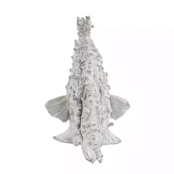Outlet Kirklands Home Coral Angelfish Figurine White