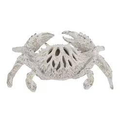 Online Kirklands Home Coral Crab Figurine White