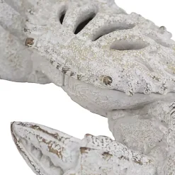 Online Kirklands Home Coral Crab Figurine White