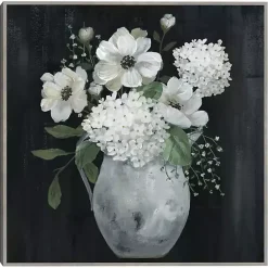 Sale Kirklands Home White Country Collection Framed Canvas Art Print