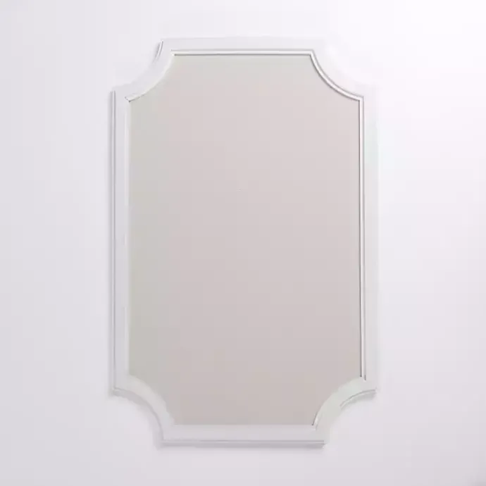 Outlet Kirklands Home White Curved Frame Pinboard