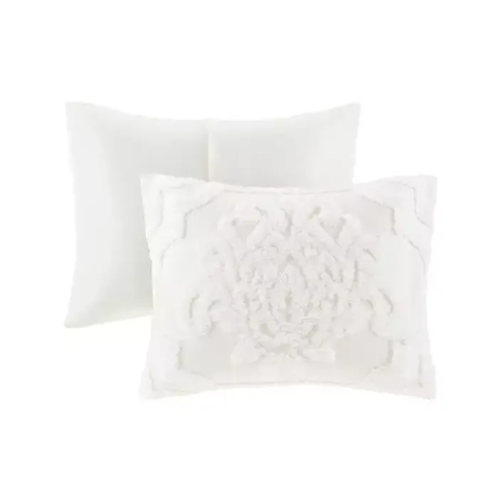 Discount Kirklands Home Damask Full/Queen 3-pc. Comforter Set White