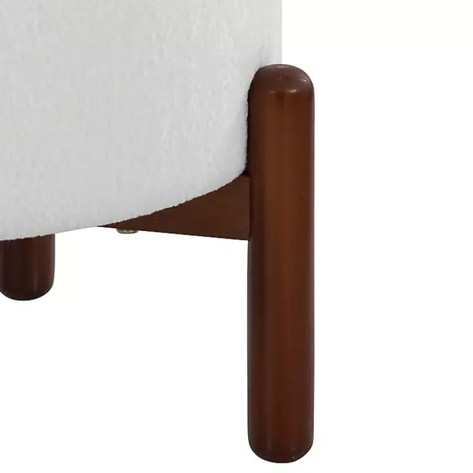 Outlet Kirklands Home Daniella Storage Ottoman White