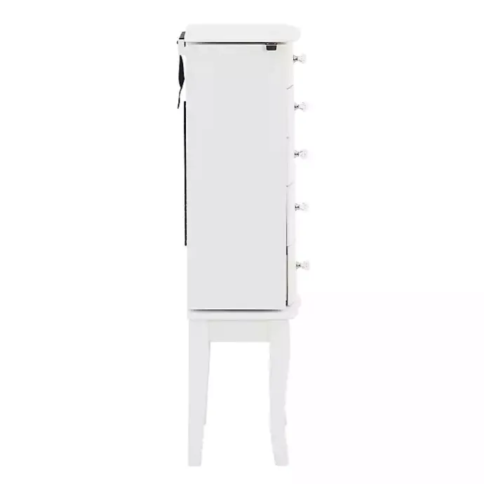 Discount Kirklands Home 5-Drawer Jasmine Petite Jewelry Armoire White