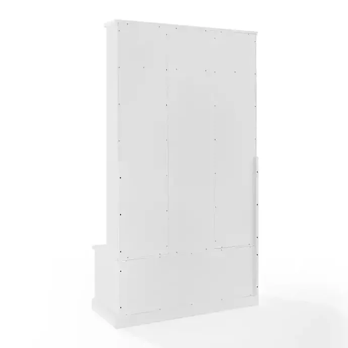 Sale Kirklands Home White Ellison Hall Tree with Storage Bench