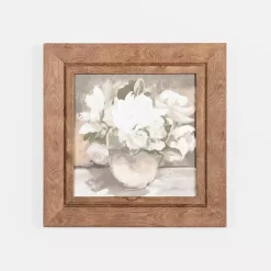 Sale Kirklands Home Floral in Vase Framed Art Print White