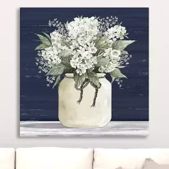 Hot Kirklands Home White Flowers II Giclee Canvas Print, 30x30 in.