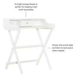 Best Kirklands Home Folding Caty Desk White