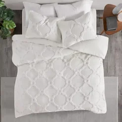 Sale Kirklands Home Geometric Full/Queen 3-pc. Comforter Set White