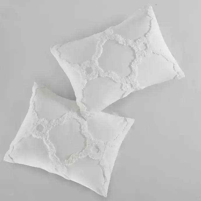 Sale Kirklands Home Geometric Full/Queen 3-pc. Comforter Set White