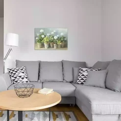 Sale Kirklands Home White Geraniums Canvas Art Print, 40x26 in.