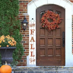 Sale Kirklands Home White Happy Fall Ya'll Porch Board