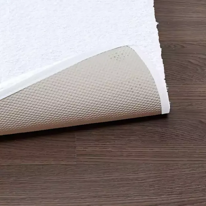 Outlet Kirklands Home High Pile Marshmallow Bath Mat, 40 in. White